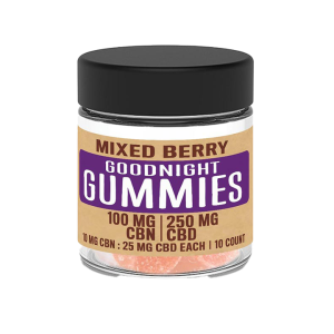 goodnight gummies mixed berry