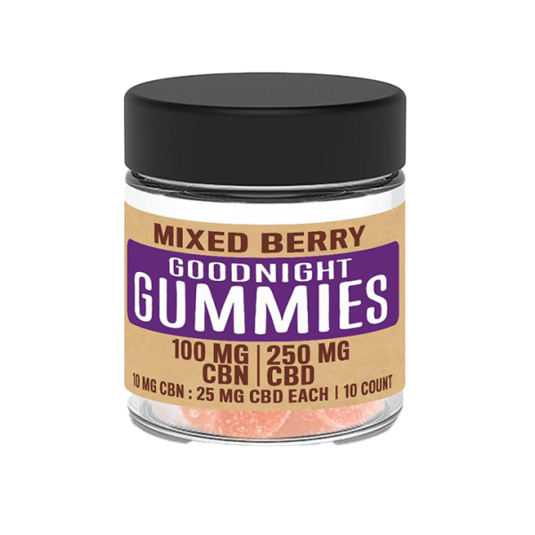 goodnight gummies mixed berry